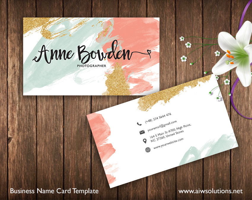 Free Name Card Template Download