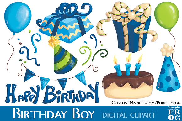 birthday boy clipart - photo #25