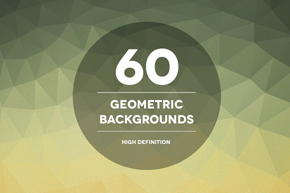 60 Geometric Backgrounds - Patterns