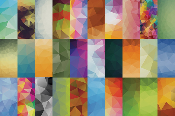 60 Geometric Backgrounds - Patterns
