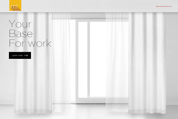 Download Long Curtain Mock-up | Creative Daddy