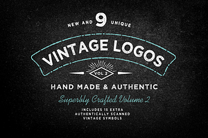 Vintage Logo Template Bundle Vol 2