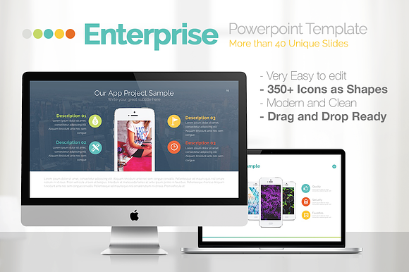 Enterprise | Powerpoint Template in Presentation Templates - product preview 4
