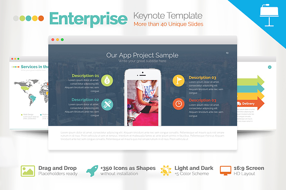 Enterprise | Keynote Presentation in Presentation Templates