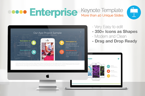 Enterprise | Keynote Presentation in Presentation Templates - product preview 4