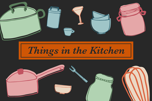 clipart things in the kitchen - photo #3