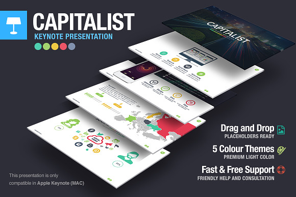 Capitalist Keynote Template in Presentation Templates - product preview 3